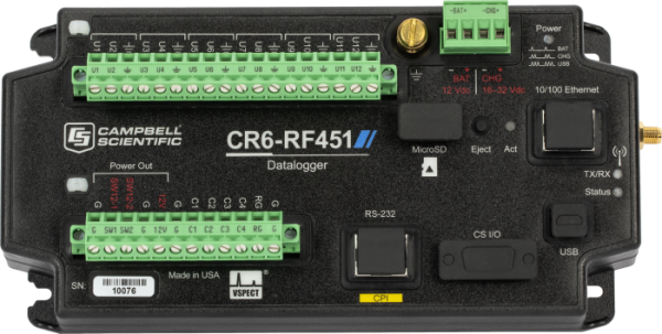 Bộ ghi đo tự động Datalogger CR6 RF451
