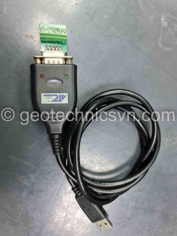 Cáp kết nối cảm biến đo nhiệt độ tấm pin CS240DM và máy tính