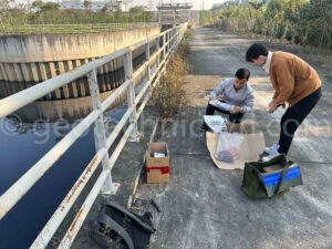 Lắp đặt bộ thiết bị đo vậ tốc mực nước lưu lượng Geolux RSS-2-300 WL