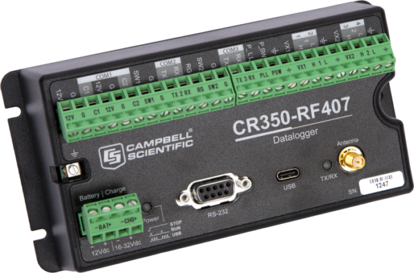 Bộ ghi đo tự động Datalogger CR350 RF407 Campbell Scientific